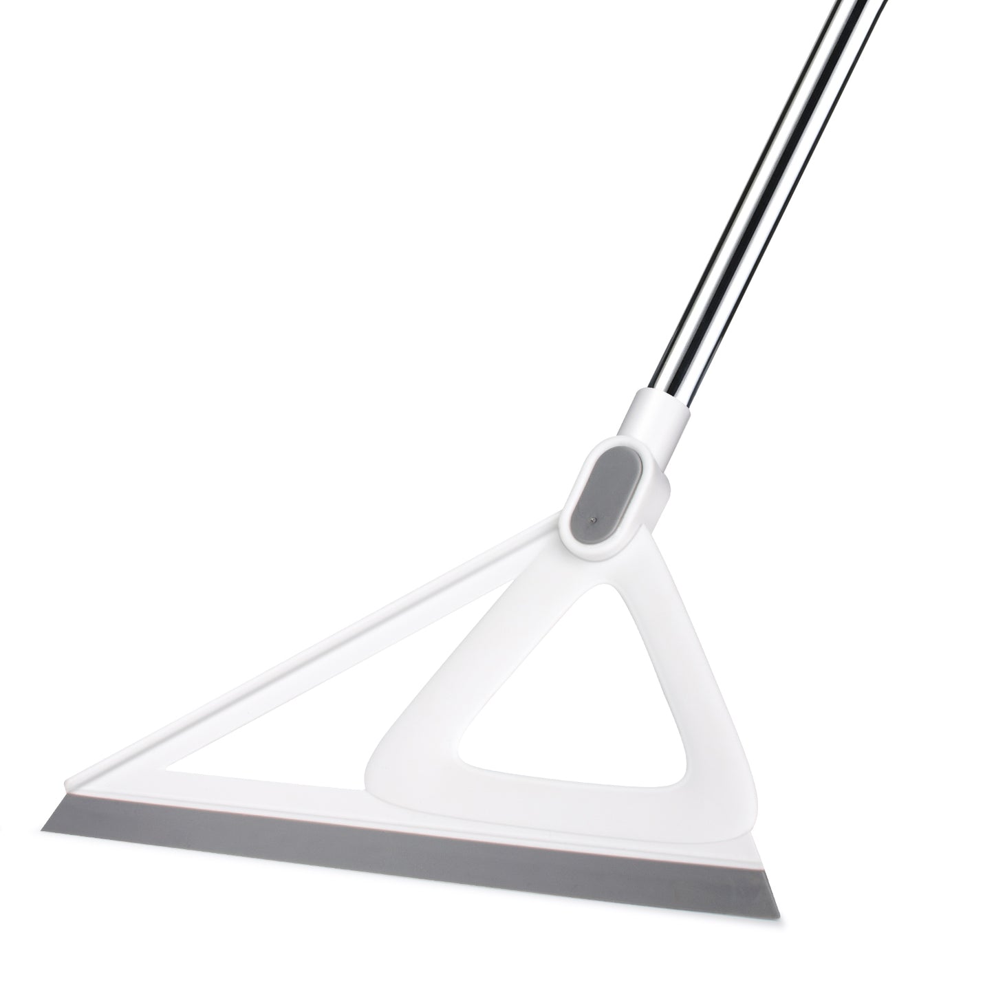 Multifunction Silicone Broom,Squeegee Broom Sweeping Water and Pet Hair,Rubber Magic Broom Sweeper for Floor Bathroom Kitchen Shower,Rugs,Glass Windows(White)