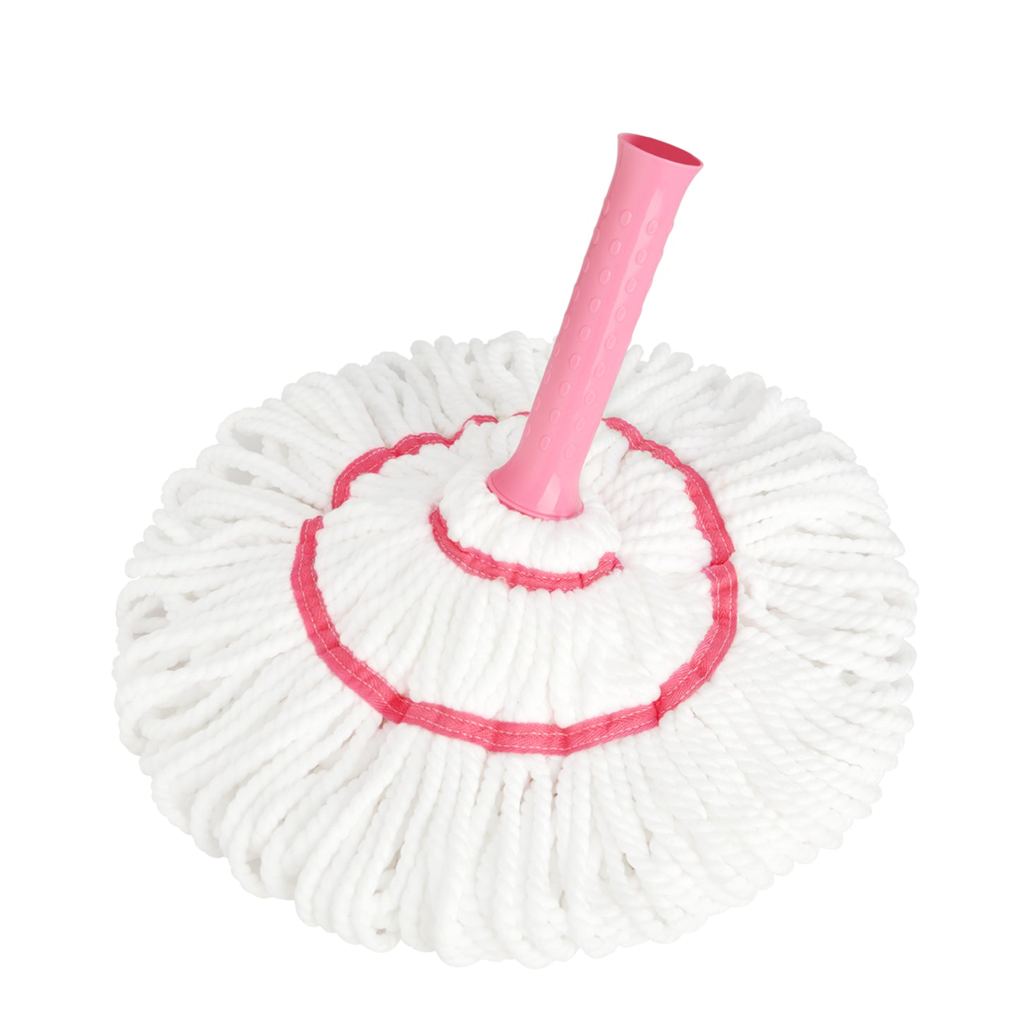 Self-Wringing Twist Mop for Floor Cleaning, 57” Long Handle Heavy Duty Microfiber Mop for Wet Mopping on Tile, Hardwood, Kitchen, Bathroom, Patio, Garage, Commercial Household Clean