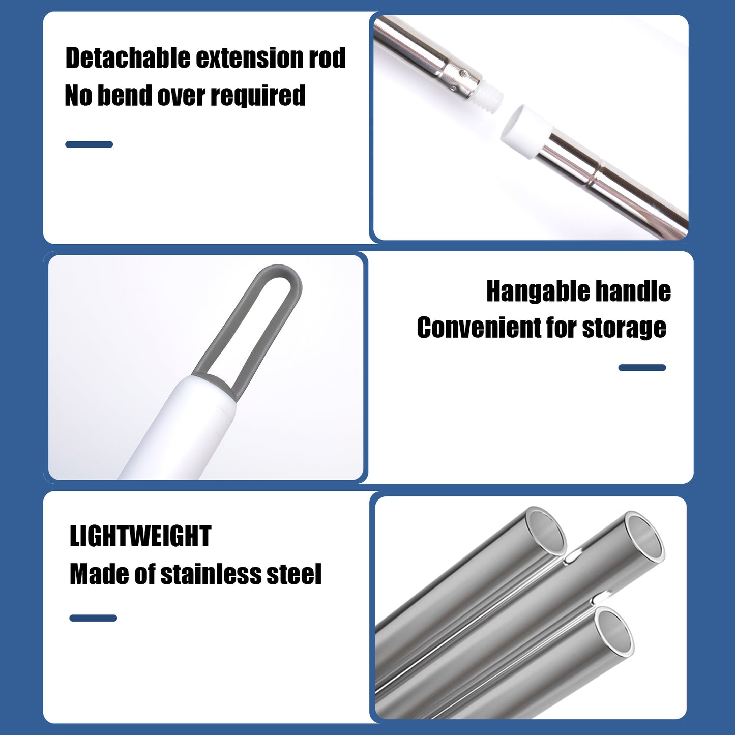 Multifunction Silicone Broom，Squeegee Broom Sweeping Water and Pet Hair，Rubber Broom Sweeper for Floor Bathroom Kitchen Shower，Rugs，Glass Windows