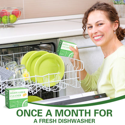 Dishwasher Cleaner Tablets 6-Pack | Descaling, Lemon Scent, 6-Month Supply